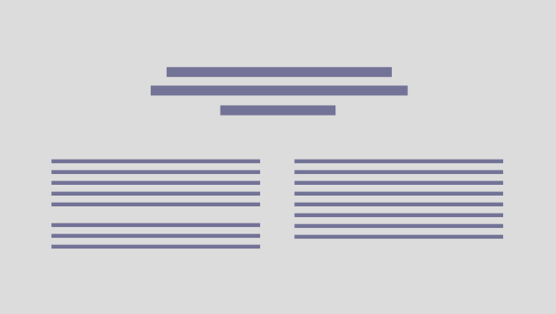 A text layout